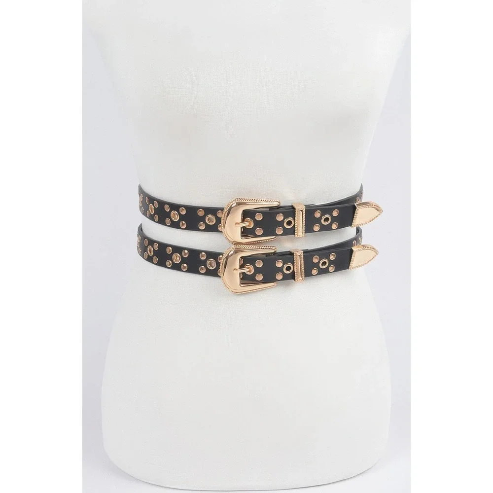 Handmade double buckle